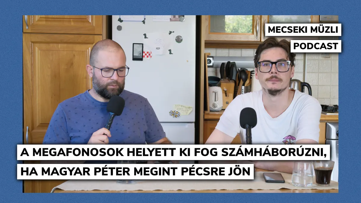 A megafonosok helyett ki fog számháborúzni, ha Magyar Péter megint Pécsre jön