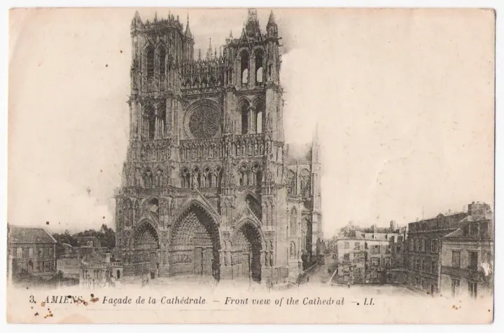 Amiens – Façade de la Cathédrale
