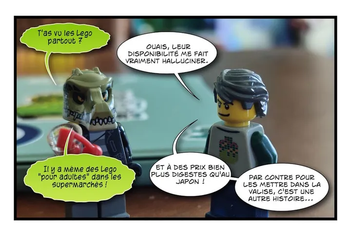 Retour en France : Les Lego