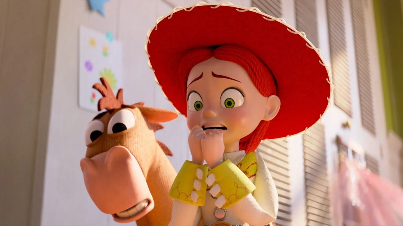 Jessie ve atı Bullseye, Toy Story 5’ten bir karede.