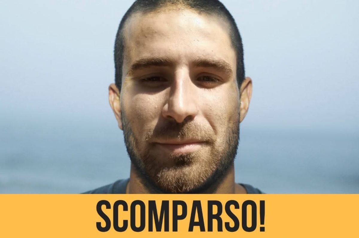 Scomparso il 27enne Gabriele Zamparini, ricerche in corso