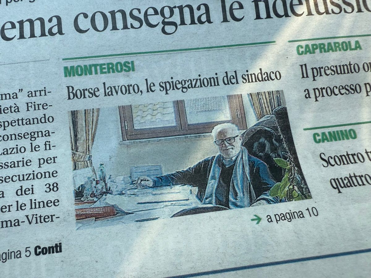 La nostra inchiesta sul Corriere Di Viterbo