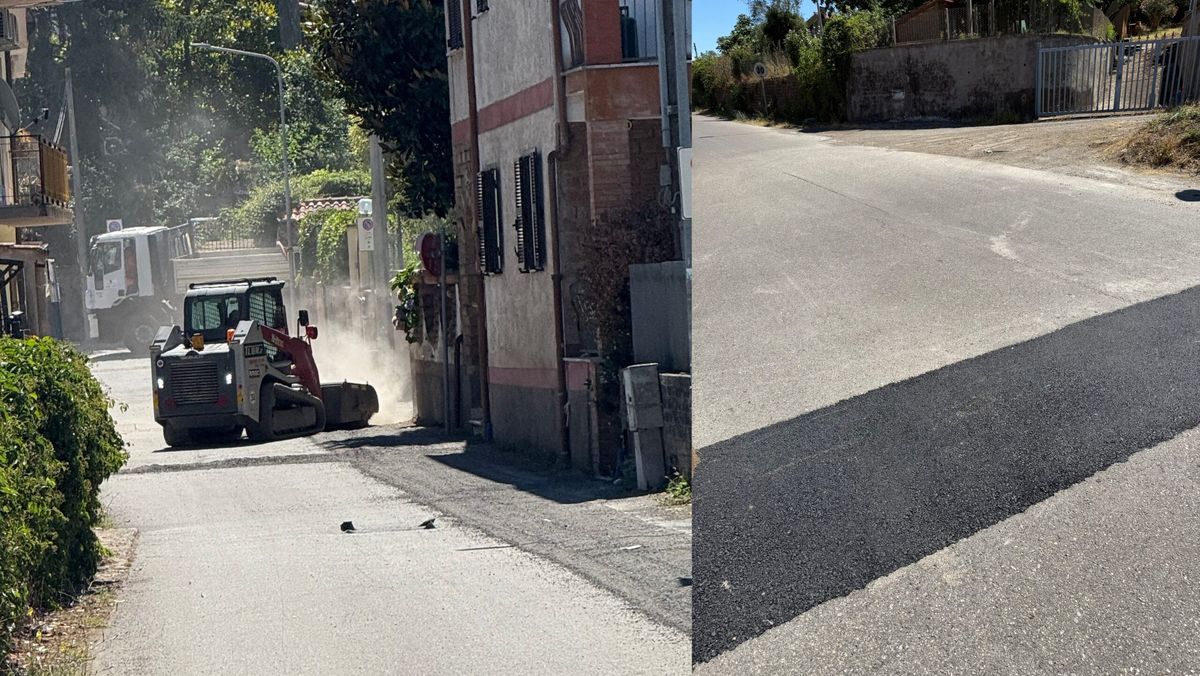 Fibra ottica: in corso i lavori di sistemazione delle strade dopo l’intervento di Unidata