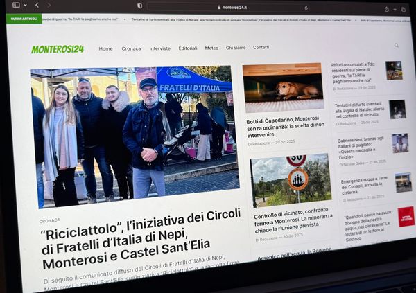 Nuovo anno e un sito rinnovato: Monterosi24 guarda al futuro