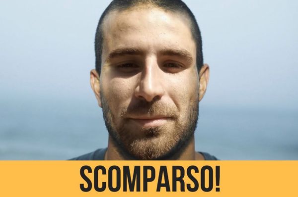 Scomparso il 27enne Gabriele Zamparini, ricerche in corso