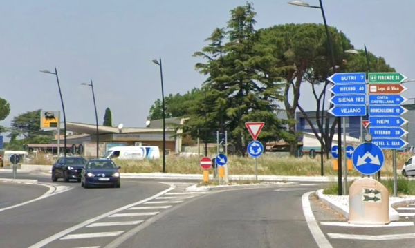 Cassia, tratto chiuso a Monterosi per allagamento