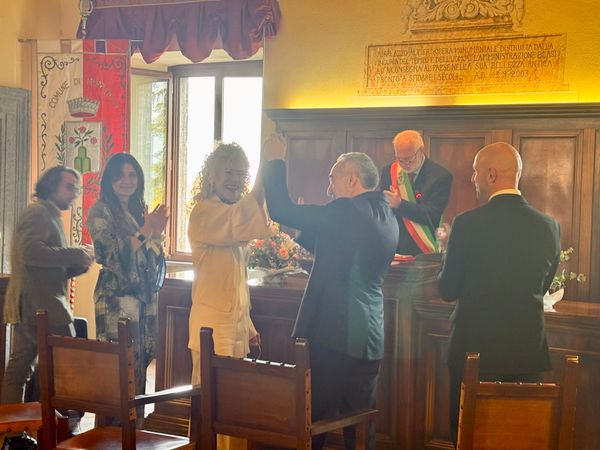 Flavio Bertolotti e Silvia Morici hanno detto “sì” nella Sala Consiliare