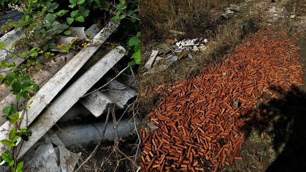 Abbandono rifiuti: tra una discarica abusiva e Via Francigena