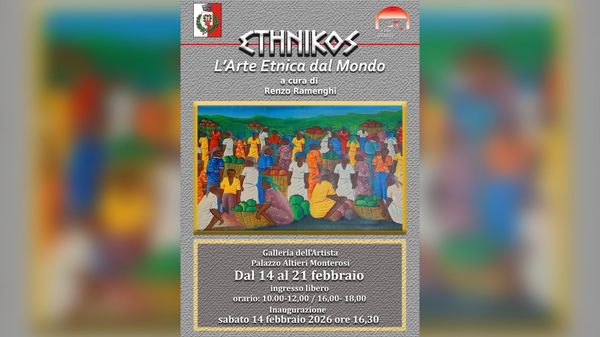 La casa dell’Artista inaugura la mostra “ETNIKOS”: un viaggio nell’arte etnica nel mondo