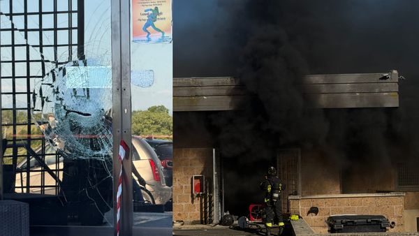 Fiamme alla palestra Next: uomo fermato dai Carabinieri, danni ingenti