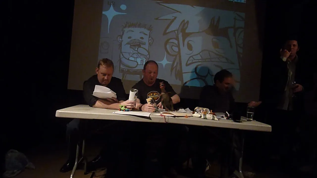 glitch_09 John Retallick shines as Officer Fallon, the Drug(tm) taster