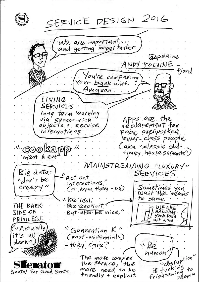 Service Design 2016 sketchnotes pg 1