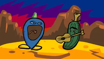Mr Flig and a blues pickle