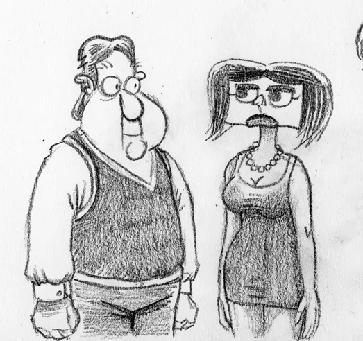 F. Howard Handler, future cult leader, and yet-unnamed major character