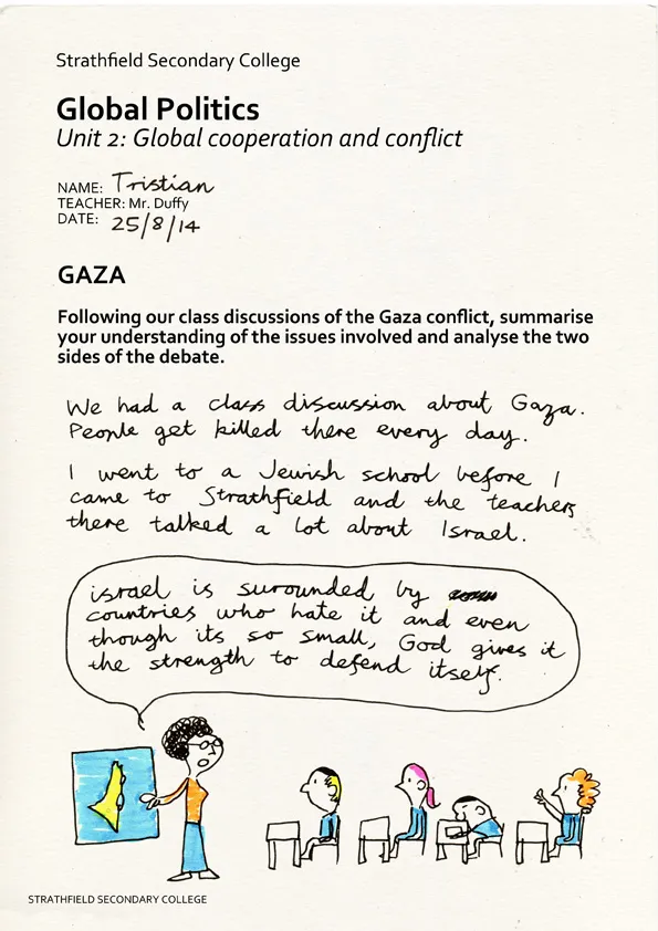 Tristian and the Gaza Strip, pg 2
