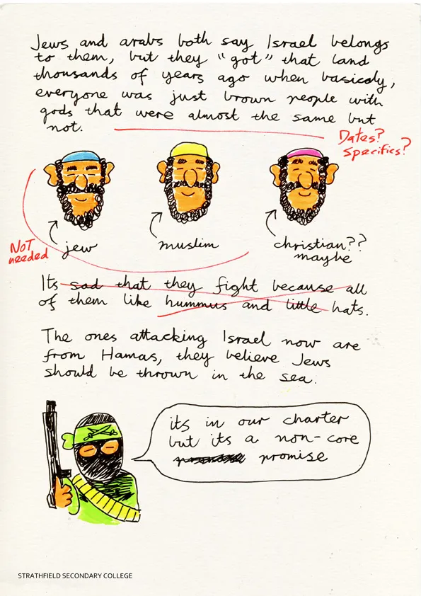 Tristian and the Gaza Strip, pg 3