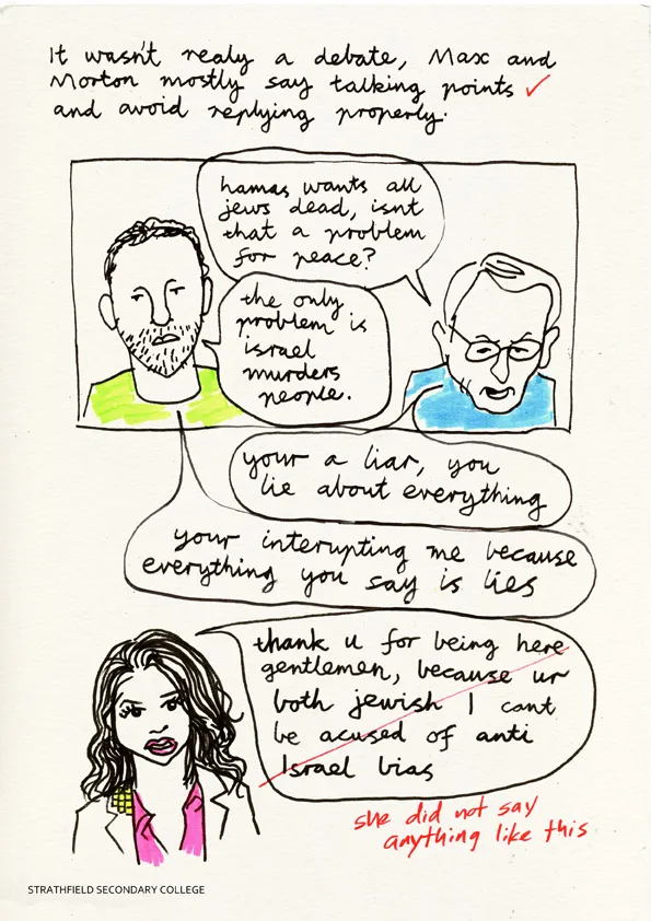 Tristian and the Gaza Strip, pg 9