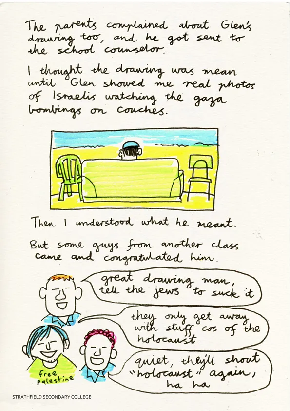 Tristian and the Gaza Strip, pg 13