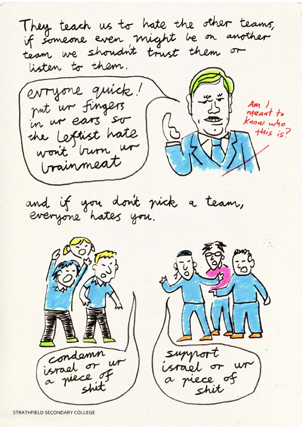 Tristian and the Gaza Strip, pg 16