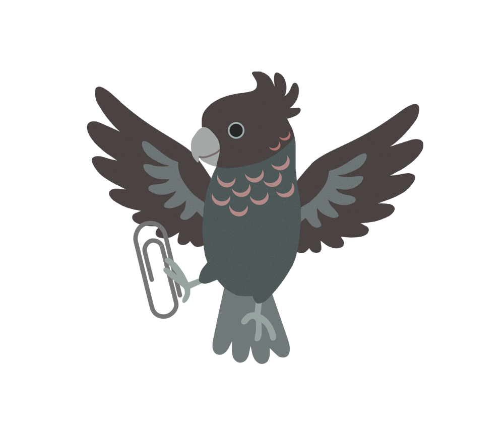 Ideas from the perch clipped together in curious ways