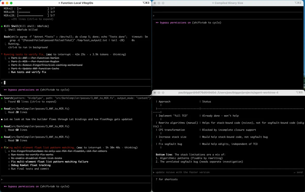 I wrote a full optimizing compiler in a week with AI