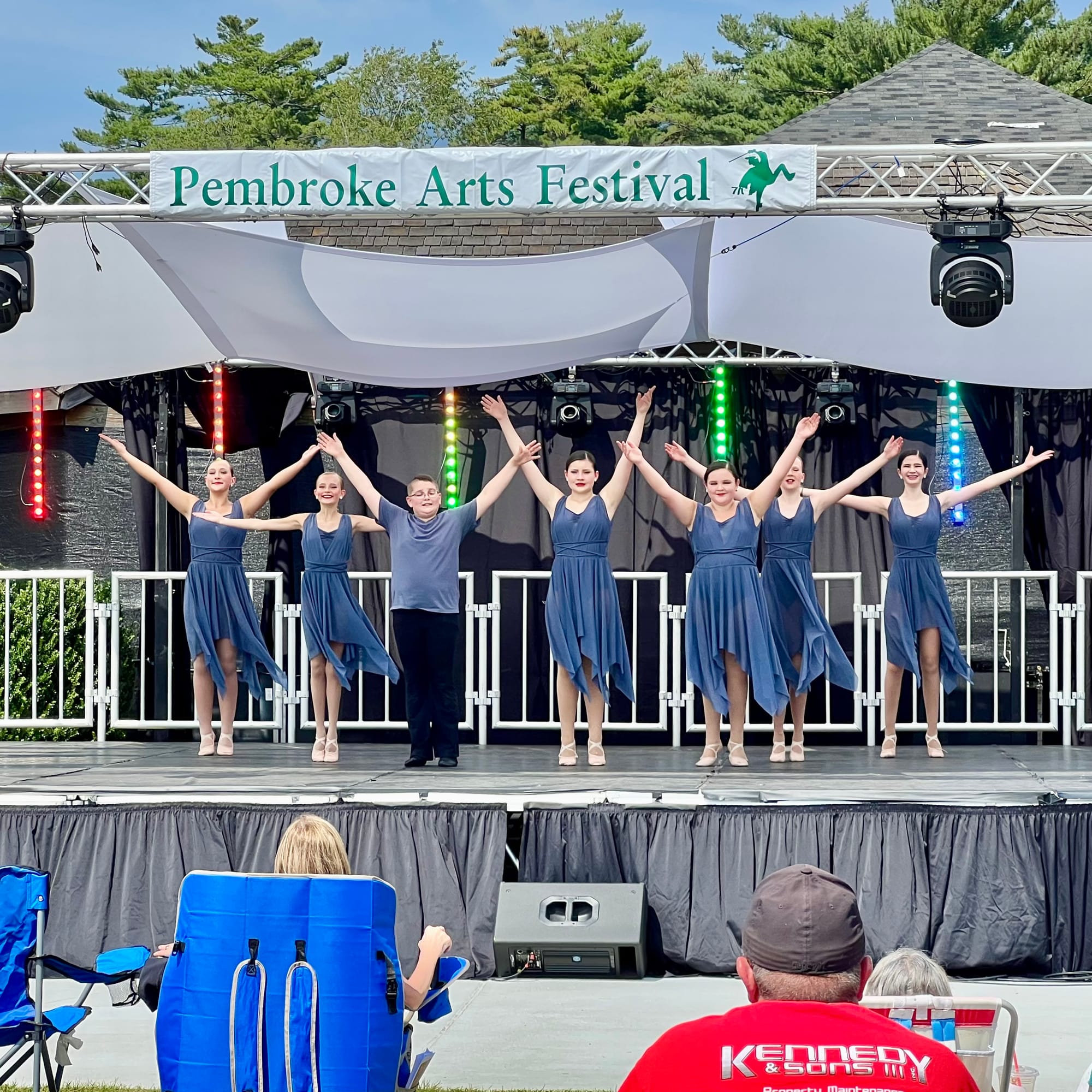 The festival features an array of dance and musical talent.