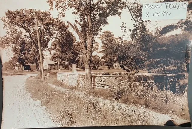 Town Pound 1890-photo courtesy Pembroke Historical Society