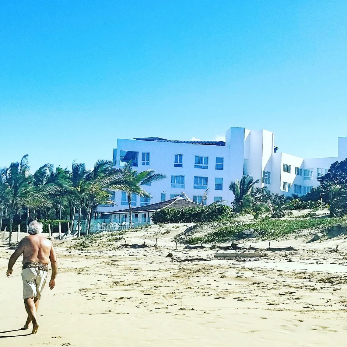 Walking to Dinner