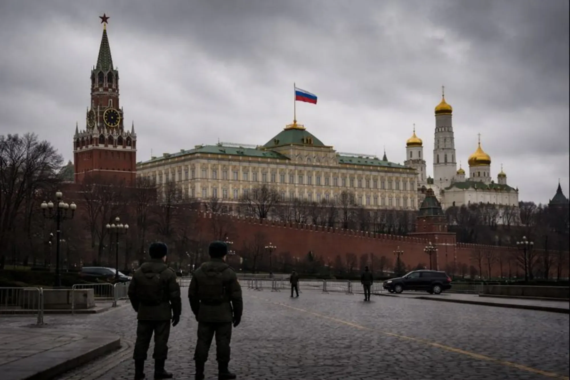 The Kremlin in Moscow as Russia reacts to US statements about the Venezuela raid.