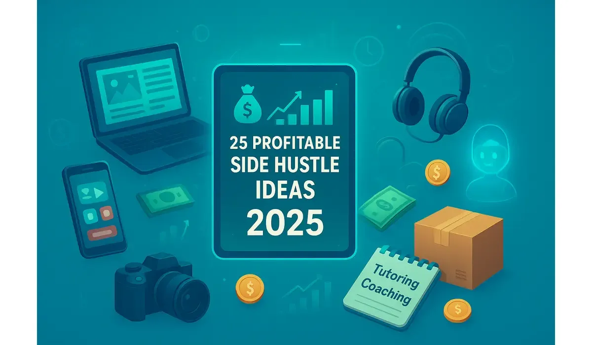 25 Profitable Side Hustle Ideas to Earn Extra Money