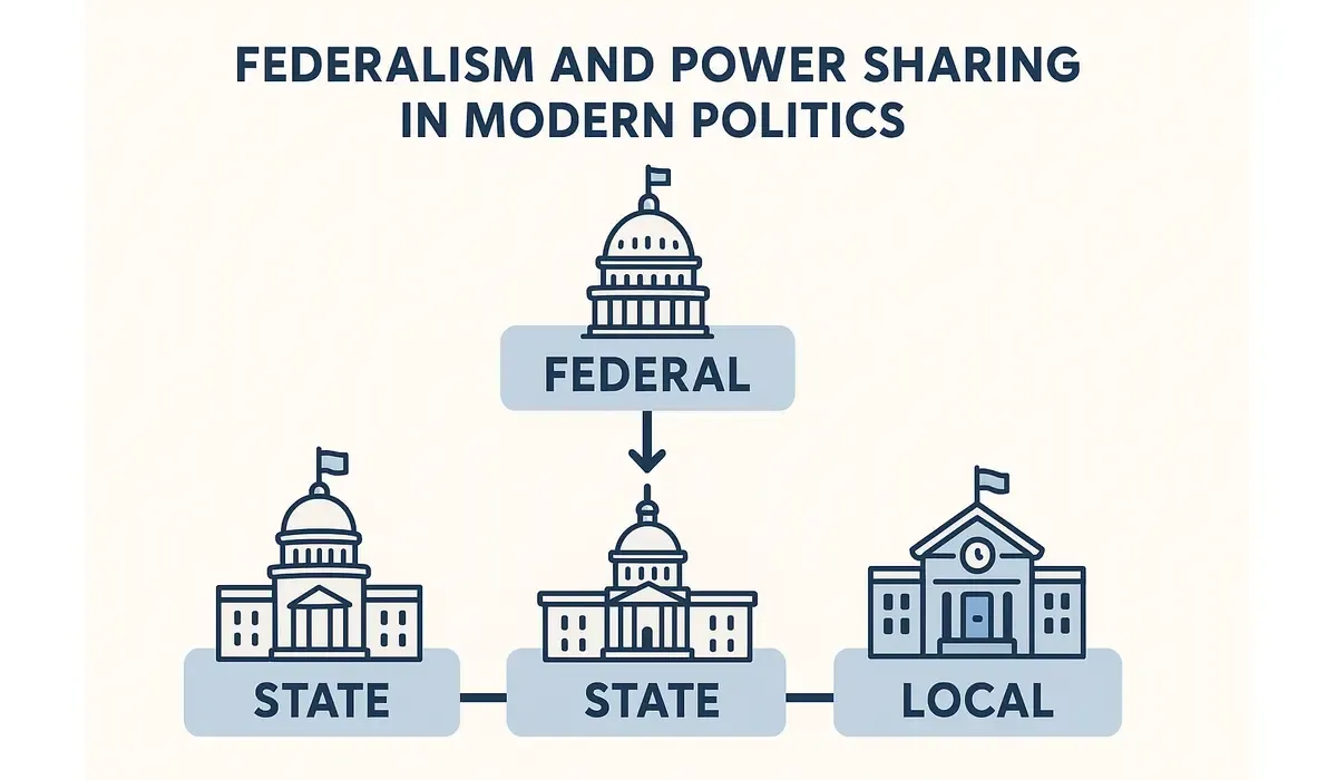 How Does Globalization Change Politics – Understanding Federalism explained through three levels of government