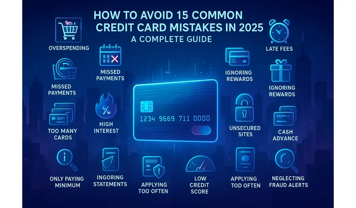 Avoid 15 Common Credit Card Mistakes