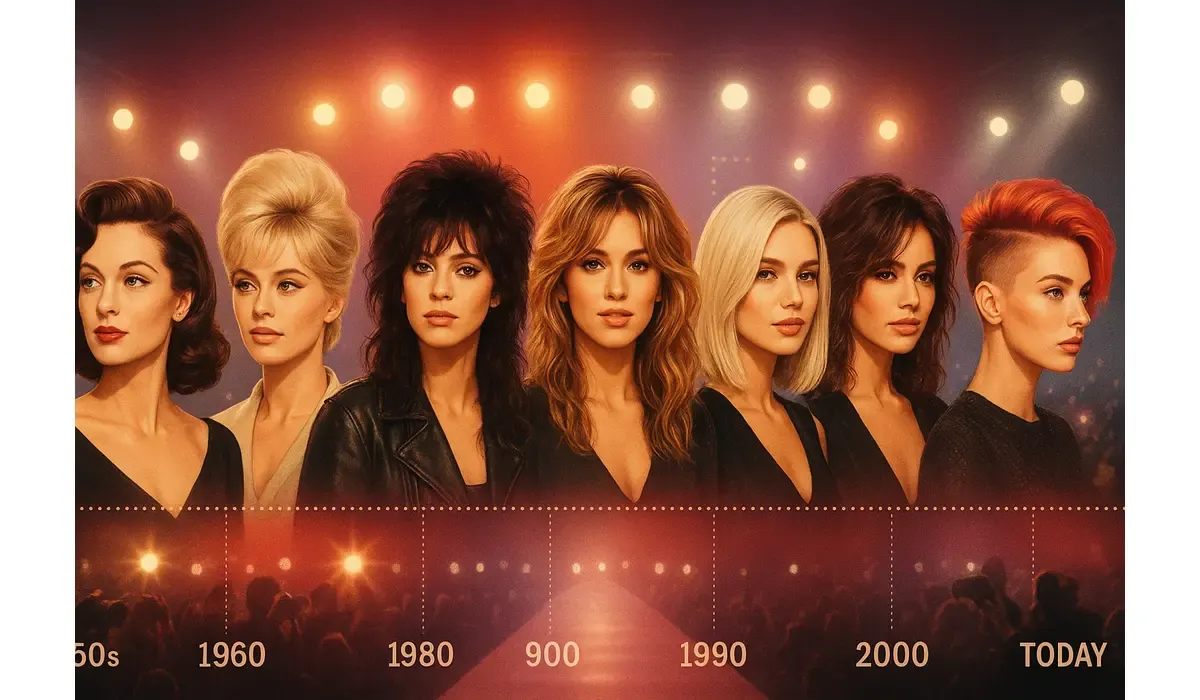 “The Evolution of Celebrity Hairstyles for Iconic and Modern Trends in 202