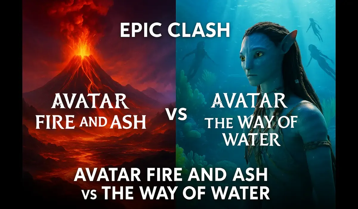 Avatar Fire and Ash vs The Way of Water comparison.