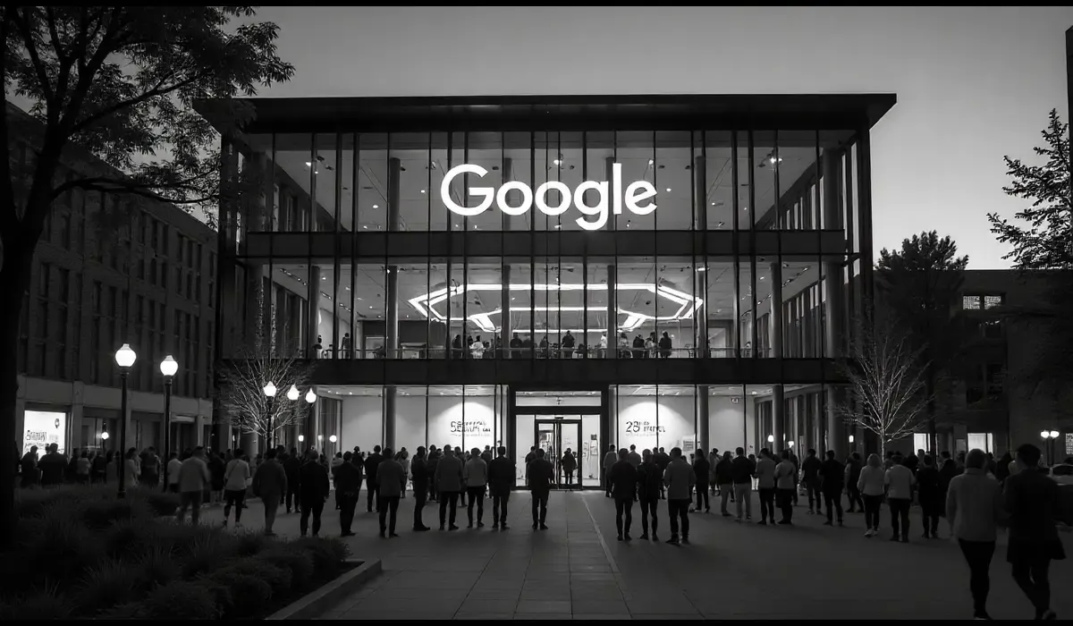 google 27 years old history timeline headquarters celebration