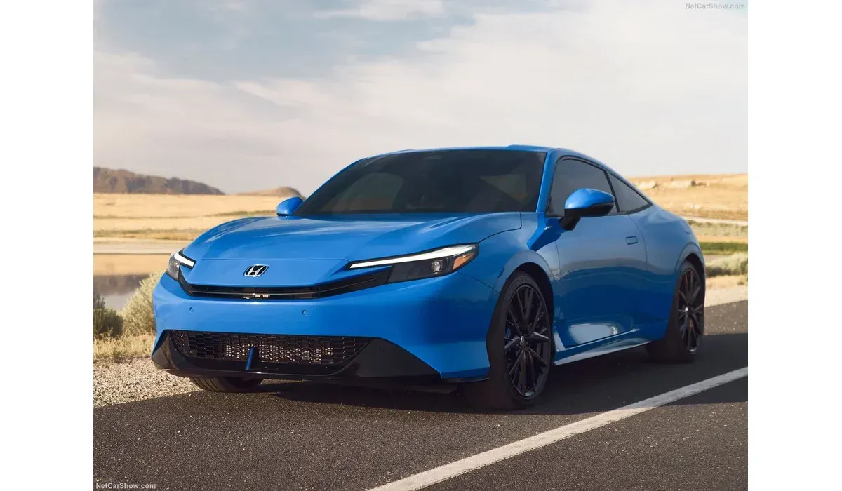 Honda Prelude for Sale for hybrid coupe outside dealership.