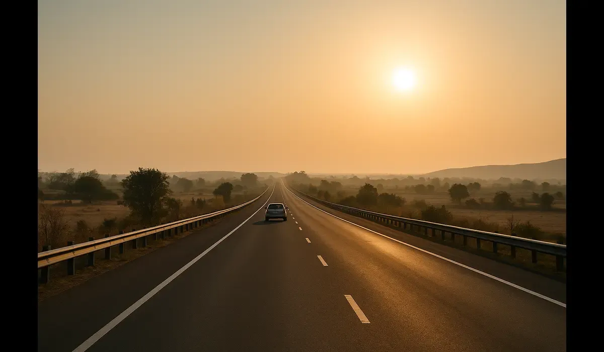 Open highway during winter — how to plan an end-of-year road trip across India.