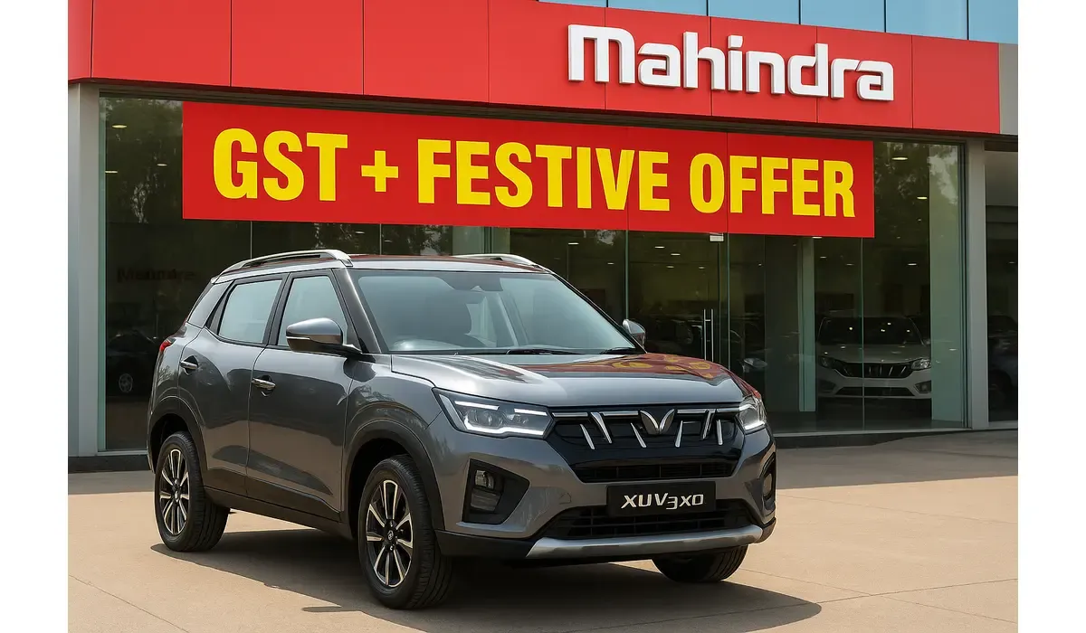 Mahindra XUV 3XO discount GST + festive offer