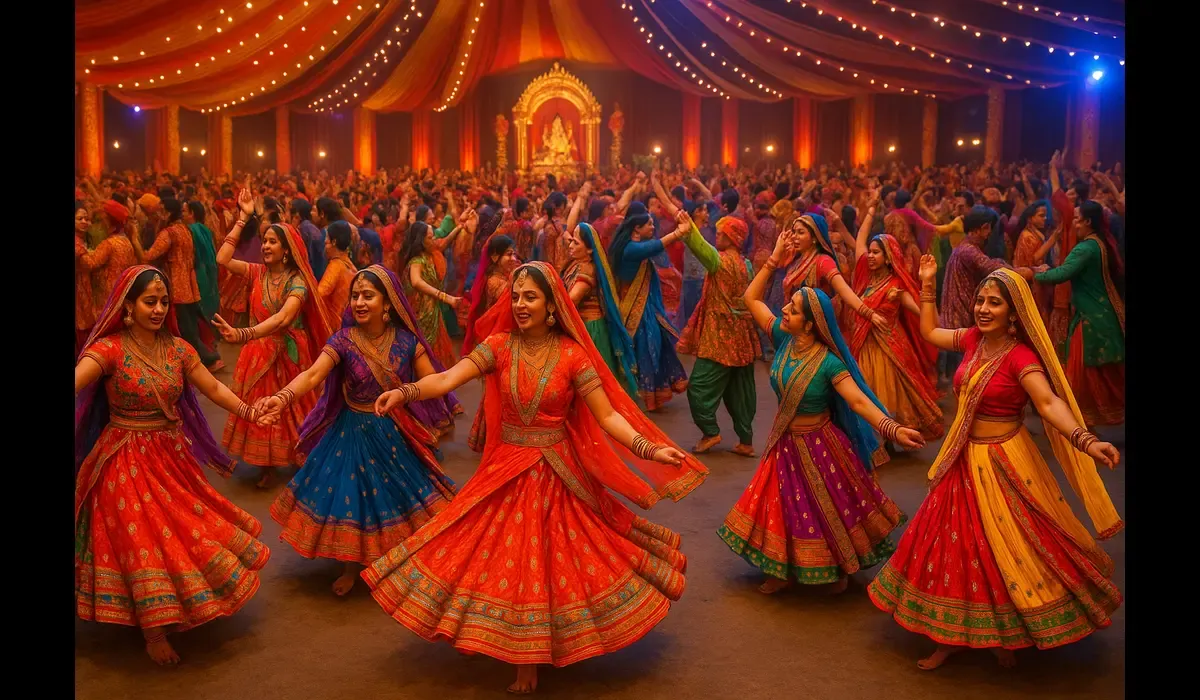 Navratri festival 2025 Garba dance