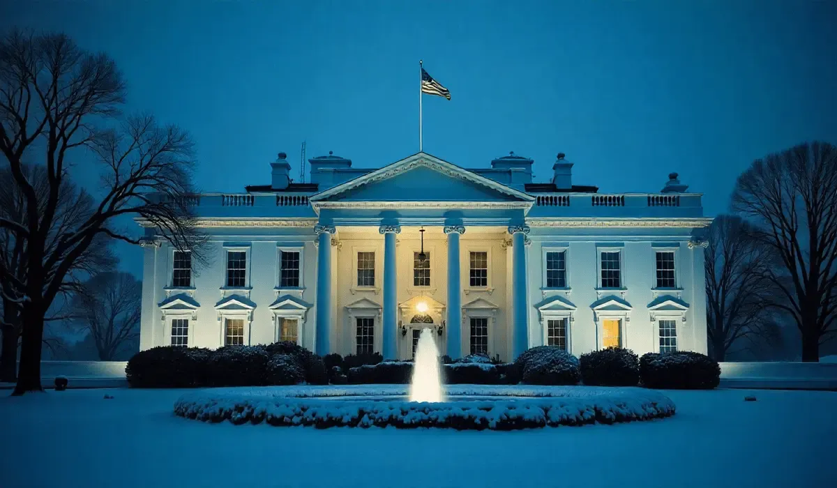 White House symbolizing Trump administration federal policies