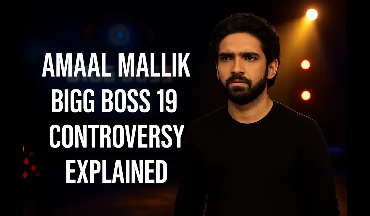 Amaal Mallik in Bigg Boss 19 controversy