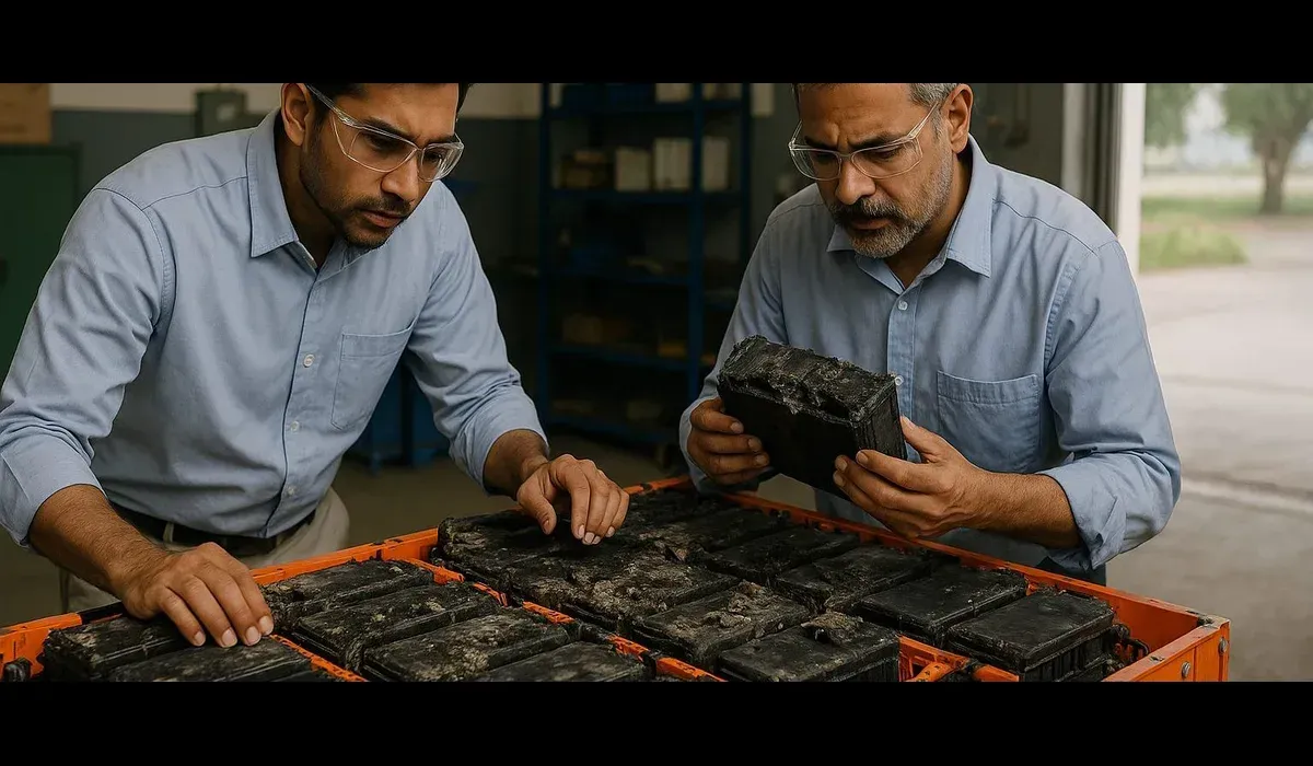 Andhra Pradesh bus fire caused by lithium-ion batteries during highway rescue