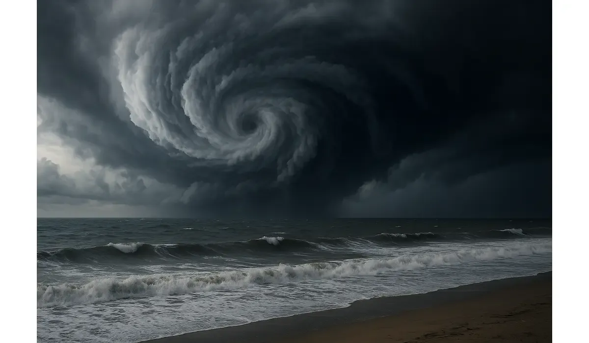 heavy rainfall alert Andhra Pradesh Cyclone Montha coast