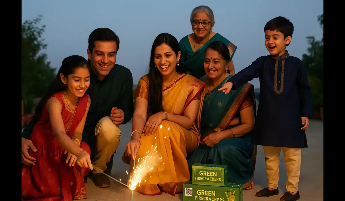 government guidelines for green firecrackers