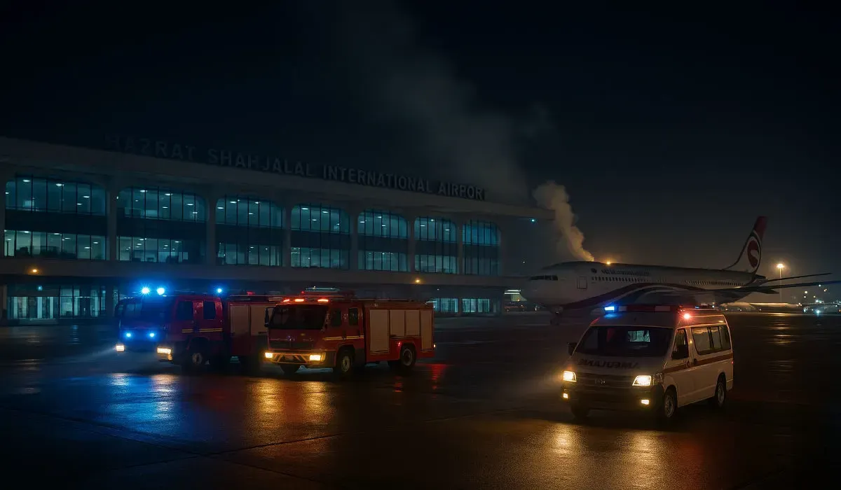 Dhaka Airport Fire and Flight Resumption