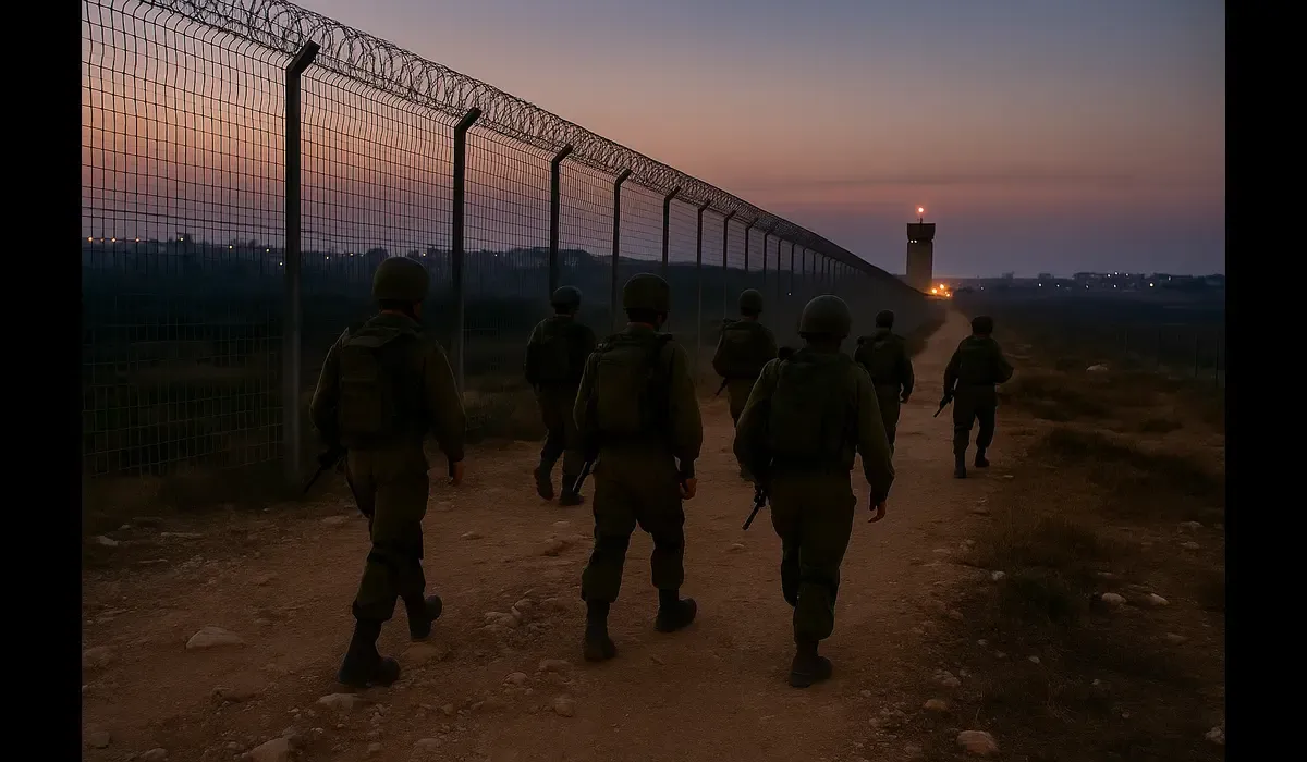 Israeli military troop relocation and redeployment plans after Gaza ceasefire