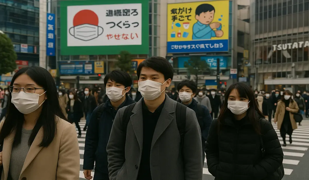 flu epidemic in japan 2025 latest updates in Tokyo during early flu season