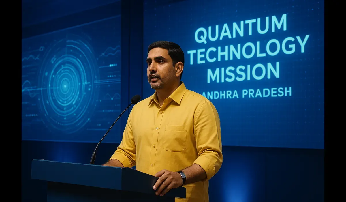 Steps by Nara Lokesh to build India’s quantum technology hub