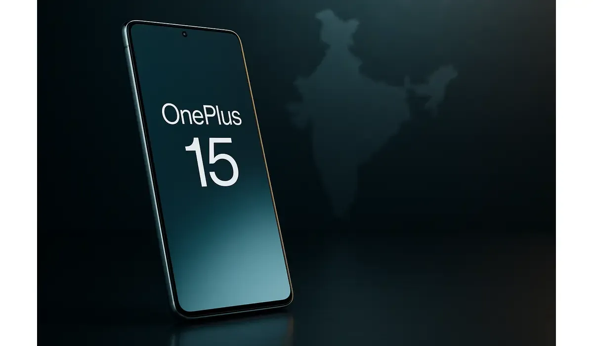OnePlus 15 India launch event hero image