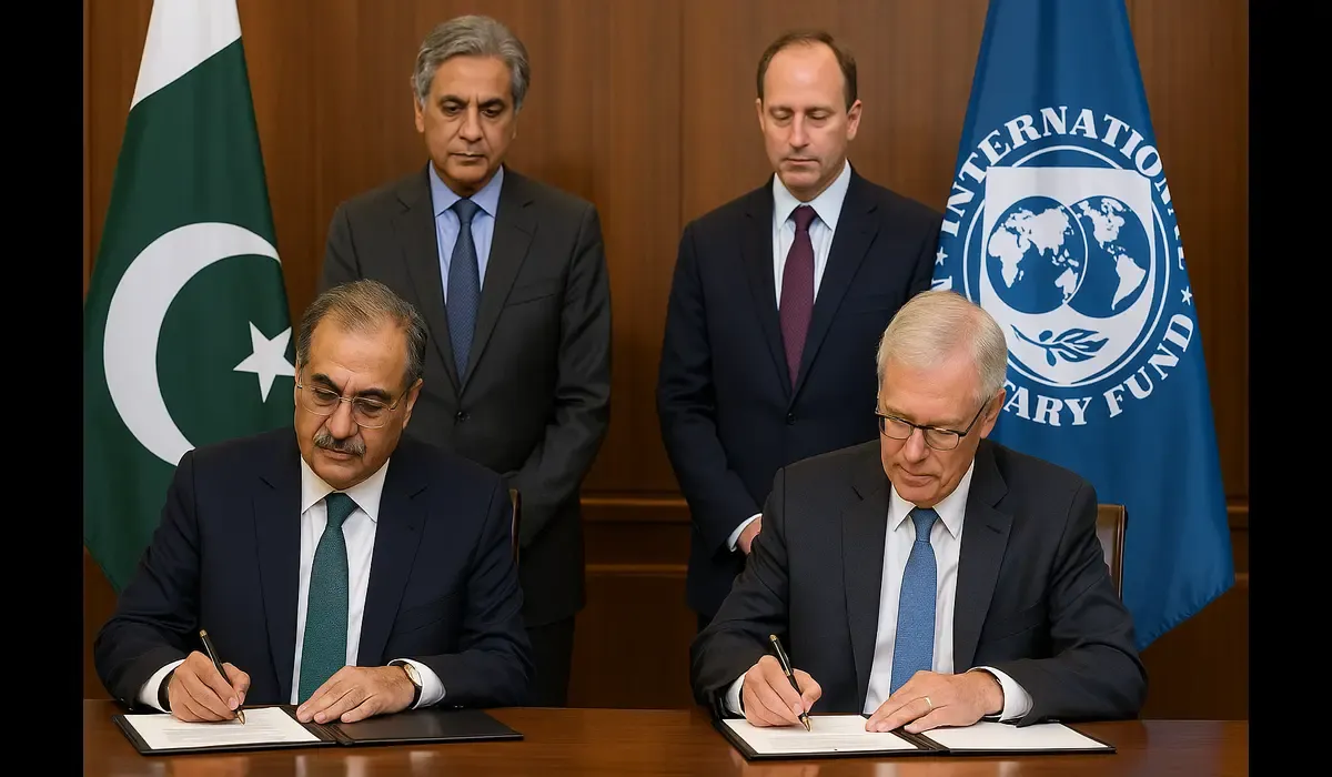 Pakistan IMF loan agreement 2025 details signing ceremony